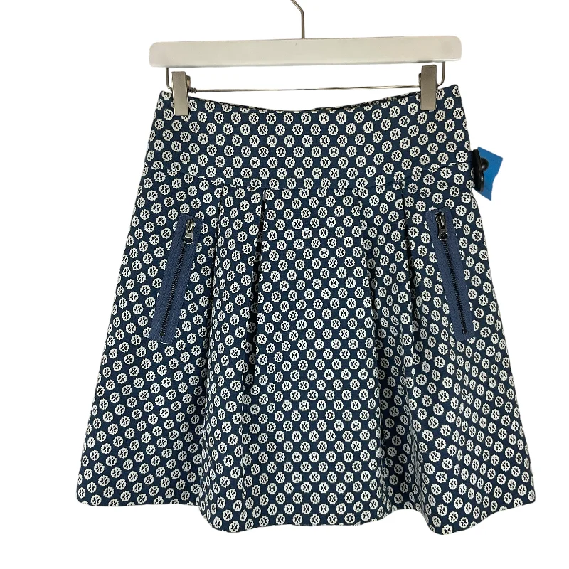 Skirt Midi By Maeve In Navy, Size: 4