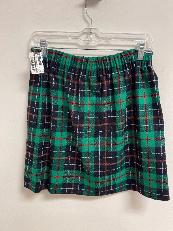 Skirt Mini & Short By J. Crew In Plaid Pattern, Size: 2