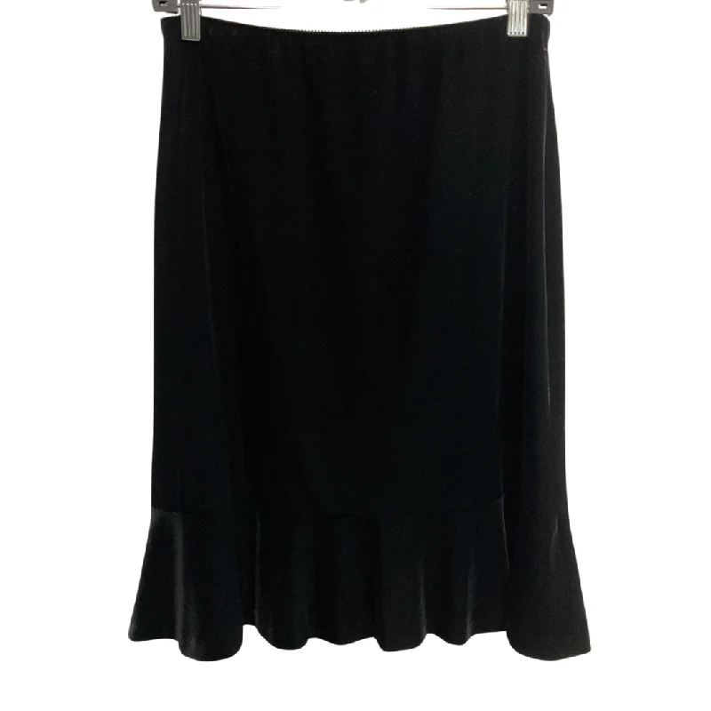 Skirt Maxi By Alex Evenings In Black, Size: S