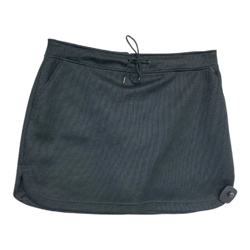 Athletic Skirt By Slazenger In Black, Size: 12