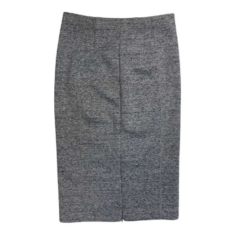 Skirt Midi By H&m In Grey, Size: S