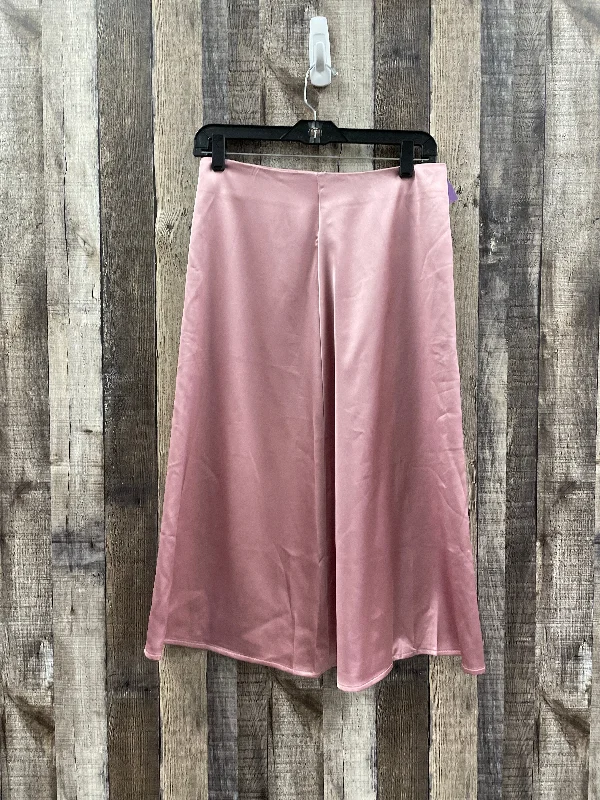 Skirt Midi By Cmf In Pink, Size: M