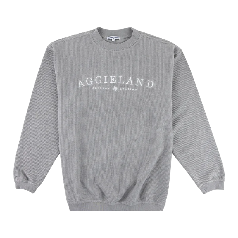 Collegiate Outfitters Aggieland Gray Corduroy