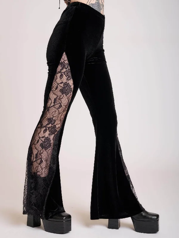 Velvet and Lace Flares