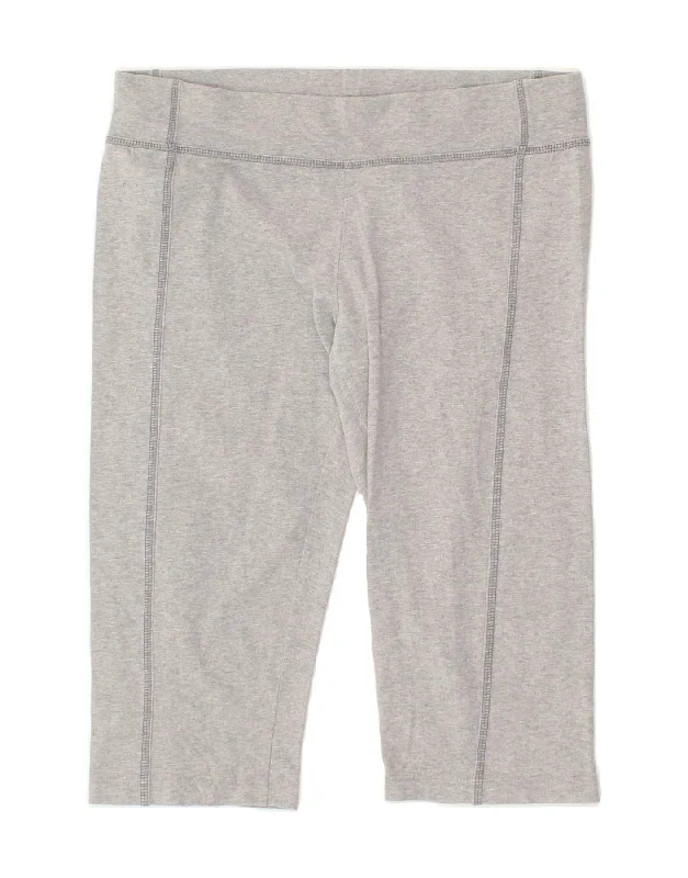 CHAMPION Womens Heritage Fit Capri Tracksuit Trousers UK 18 XL  Grey