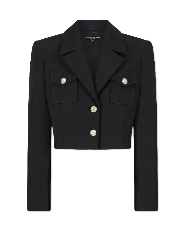 Generation Love Karl Crepe Blazer