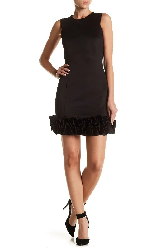 Donna Ricco - Sleeveless Ruffle Hem Cocktail Dress DR50182