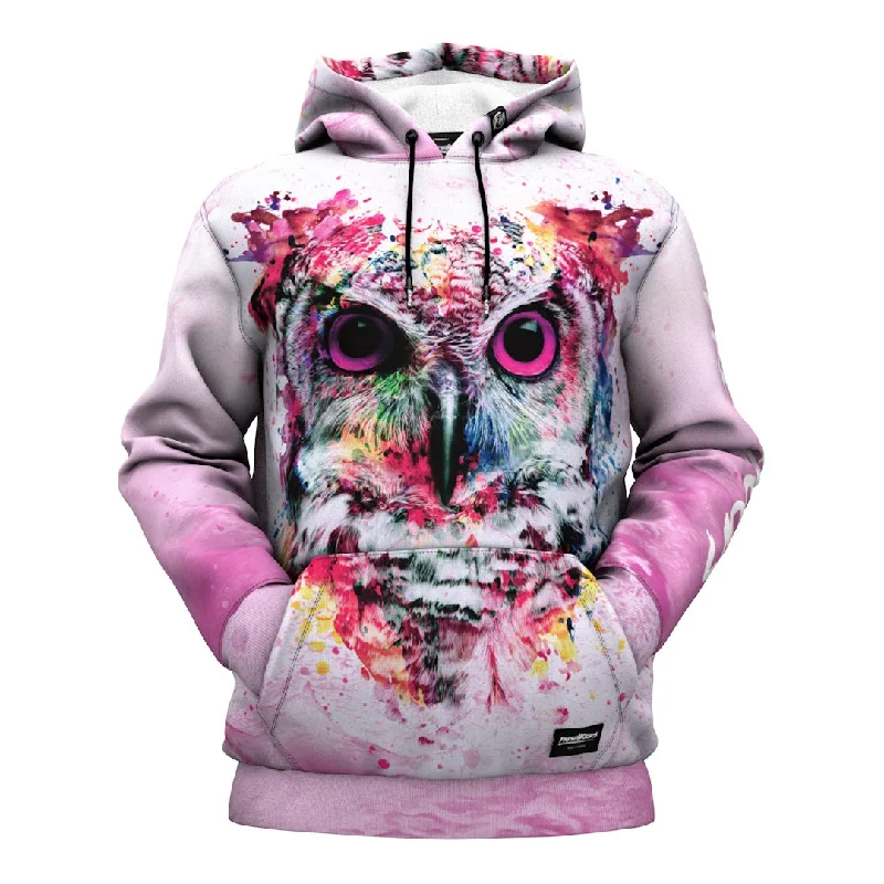 Artistic Owl Hoodie