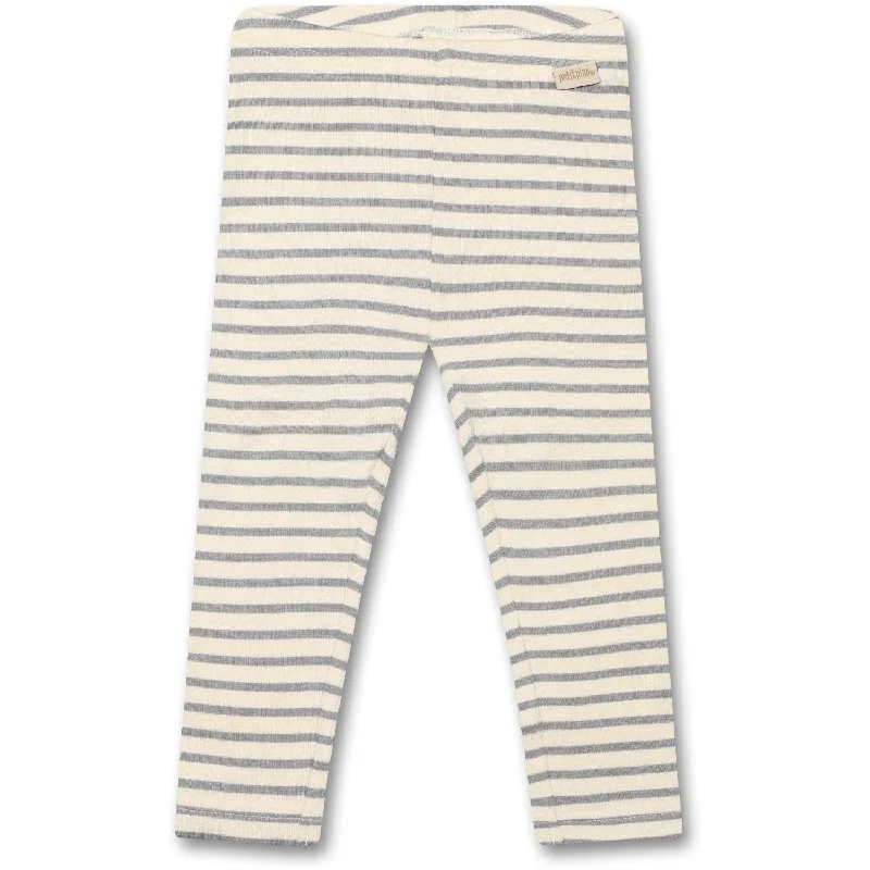 Petit Piao® Blue Mist Leggings Modal Striped