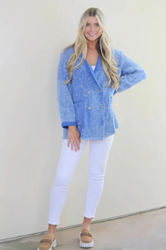 Blue Bayou Blazer Shirt