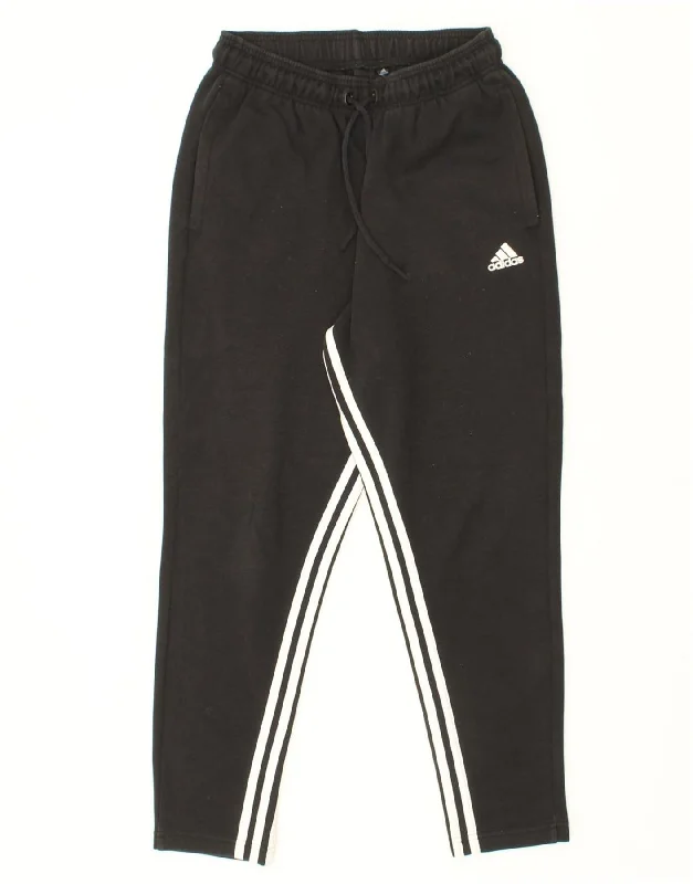 ADIDAS Womens Tracksuit Trousers UK 10 Small  Black