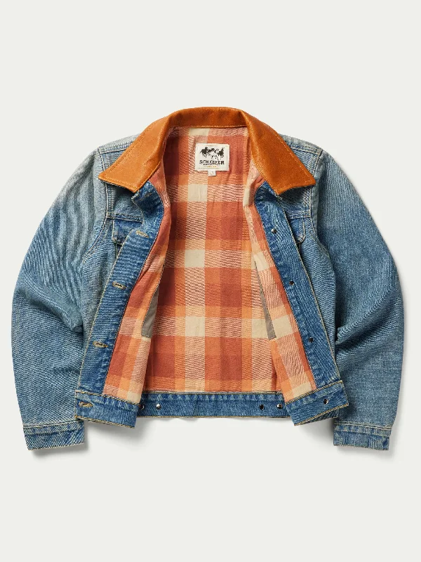 Women's Legend Denim Jacket with Flannel Lining