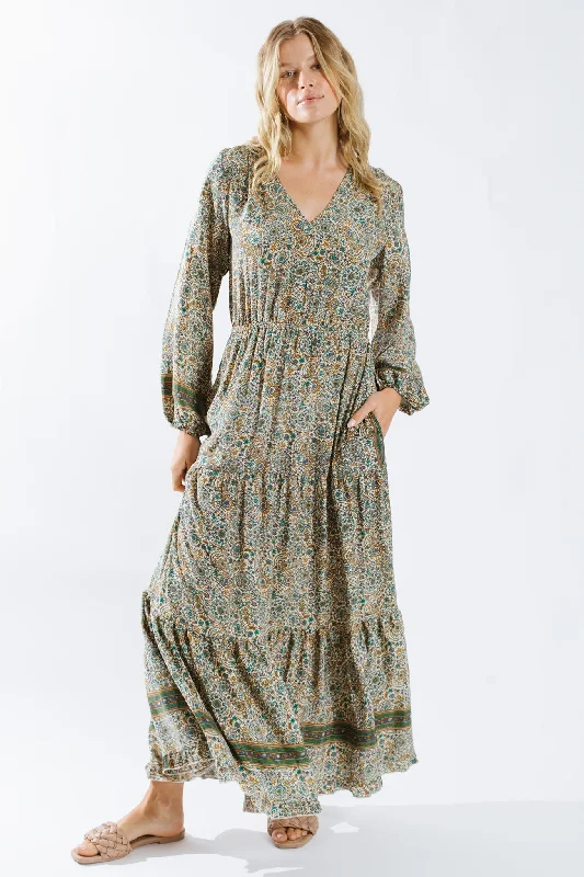 Moulika L/S Maxi Dress