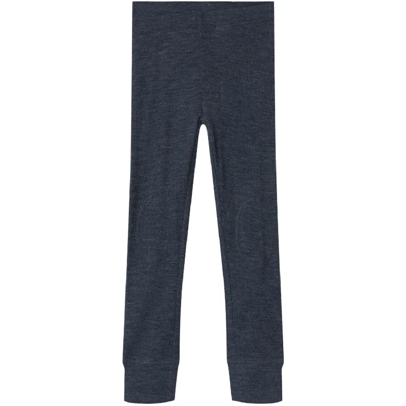 Name It Ombre Blue Wossa Wool/Silk Rib Leggings