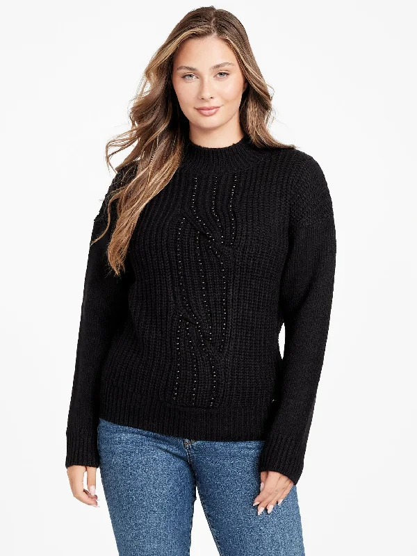 Cecily Pearl Fisherman Sweater