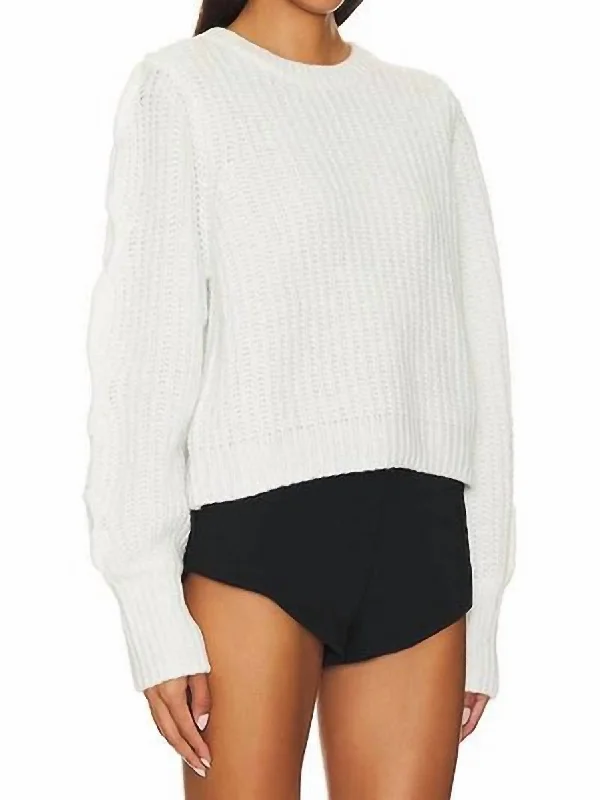 Eris Sweater In White