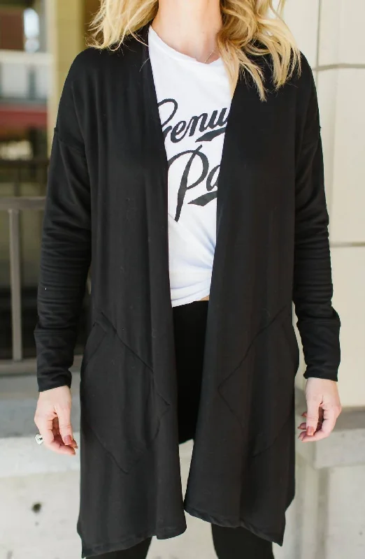 Lisa Cardigan In Black