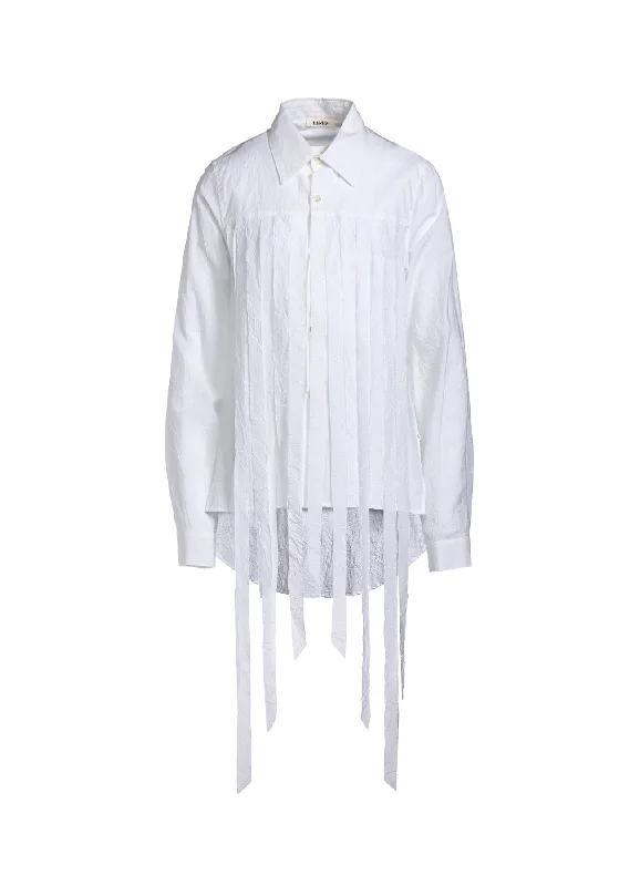 WASHER TYPEWRITER FRINGE SHIRT