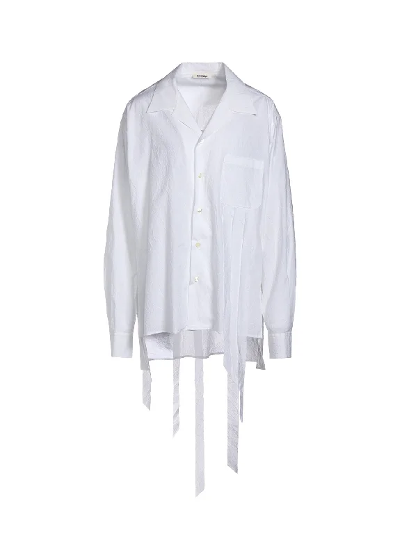 WASHER TYPEWRITER FRINGE SHIRT