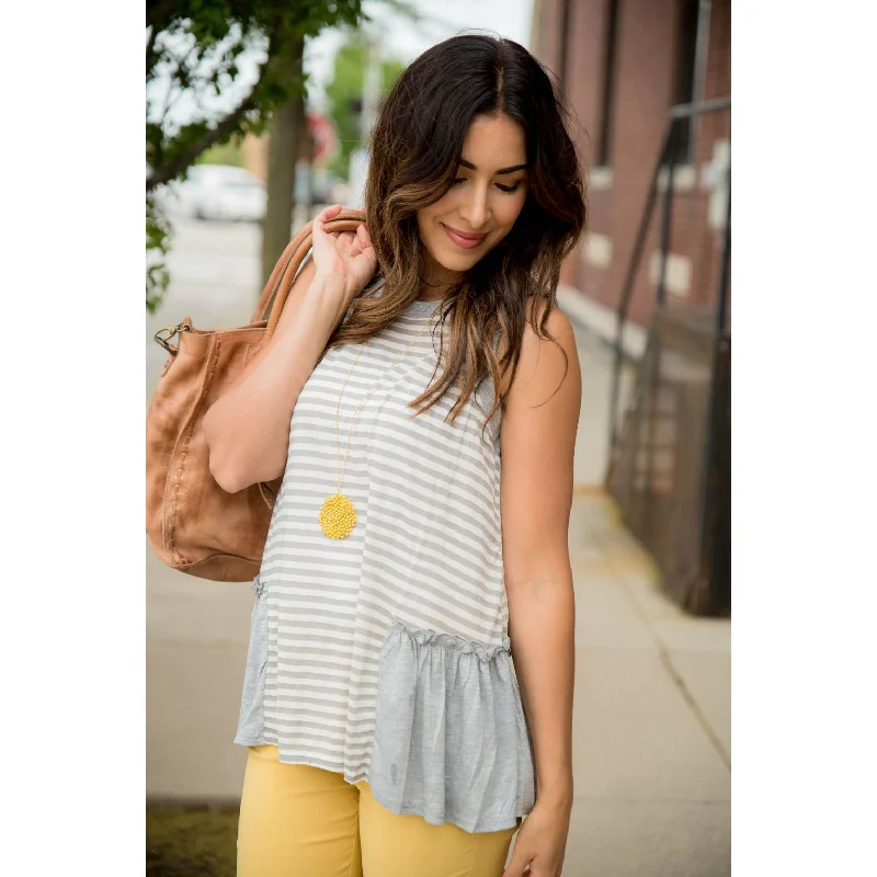 Ruffle Sided Tank