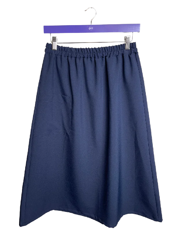 Adaptive Wrap Around Skirt - Navy