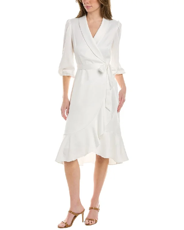 Adrianna Papell Faux Wrap Blazer Dress