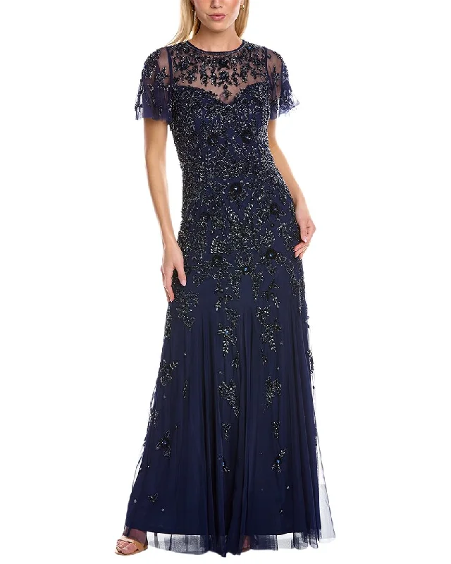 Aidan Mattox Flutter Gown