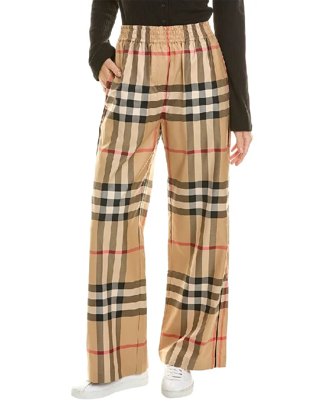 Burberry Check Flared Pant