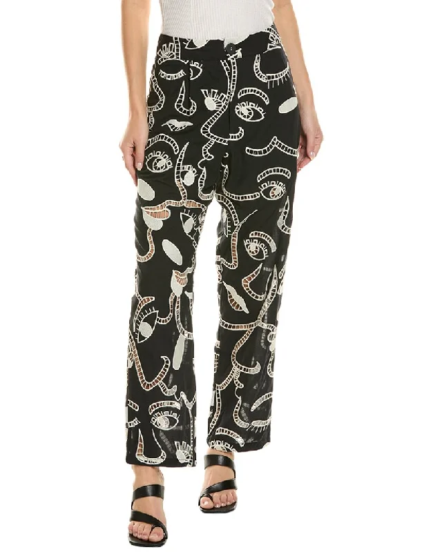 FARM Rio Embroidered Eyelet Pant