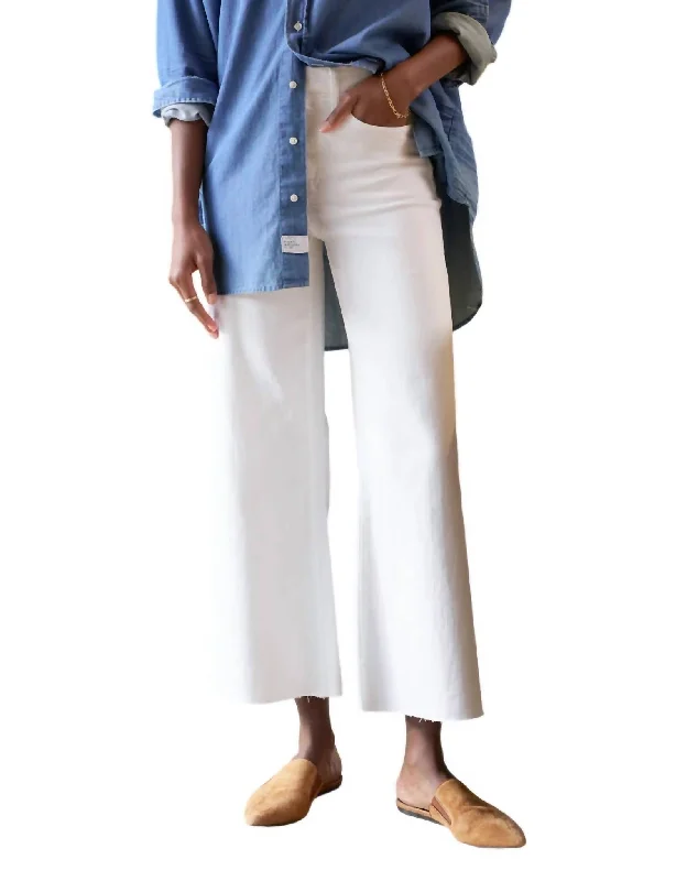 Galway Gaucho Jean In White